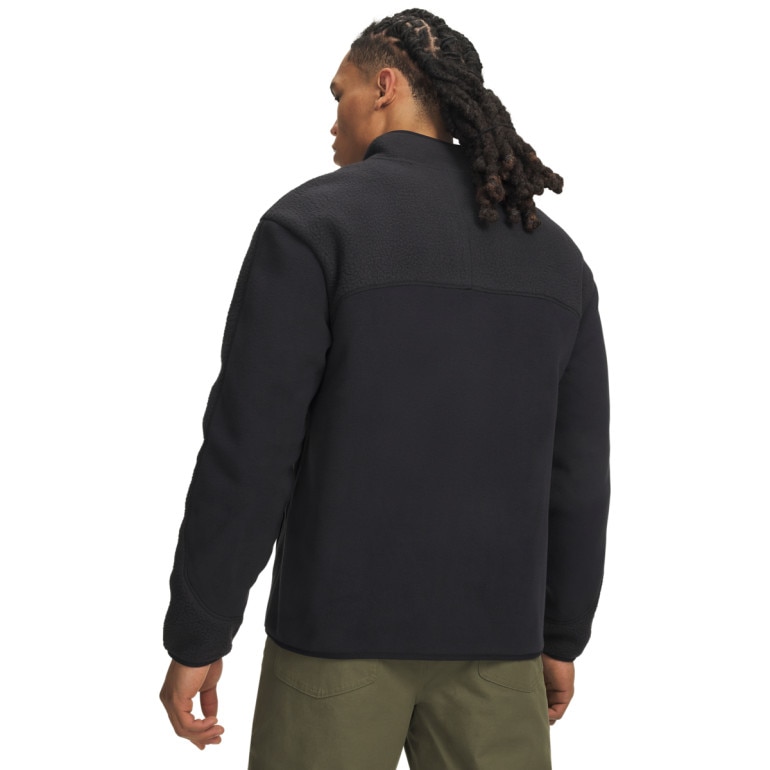 Męski polar bez kaptura Under Armour ColdGear Infrared Basecamp Fleece - czarny