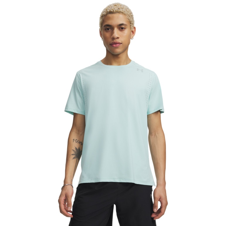 Męski t-shirt do biegania Under Armour UA Velociti Pro Shortsleeve - miętowy