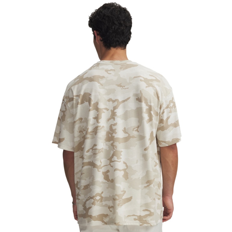 Męski t-shirt z nadrukiem Under Armour UA Athletic Department Printed Heavyweight - multikolor