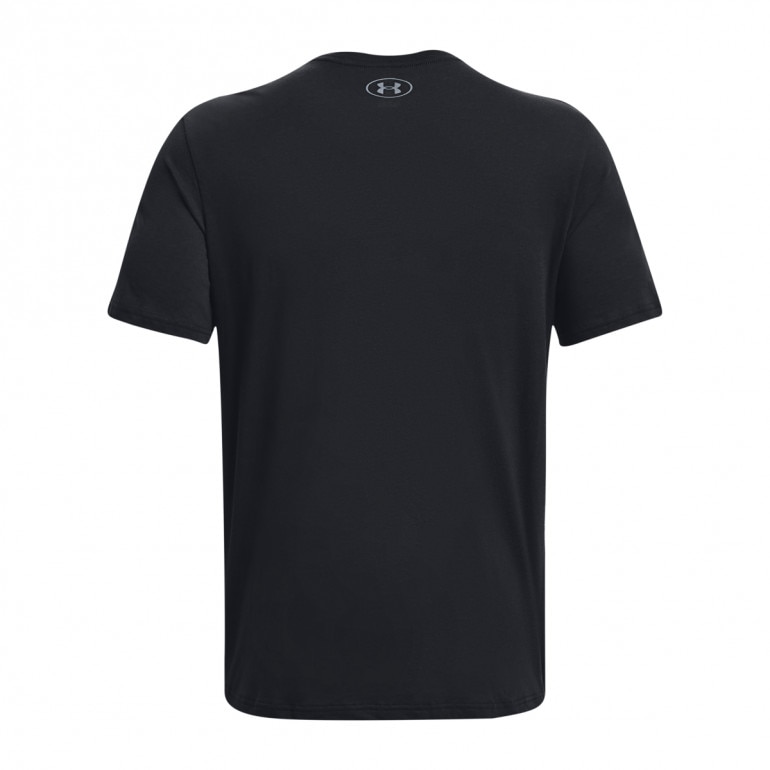Męski t-shirt z nadrukiem Under Armour UA Big Logo Fill - czarny