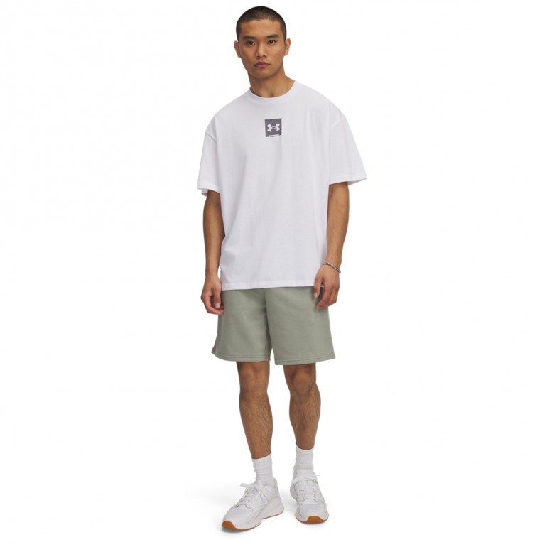 Męski t-shirt z nadrukiem Under Armour UA M Hw Os Sm Box Ss - biały 