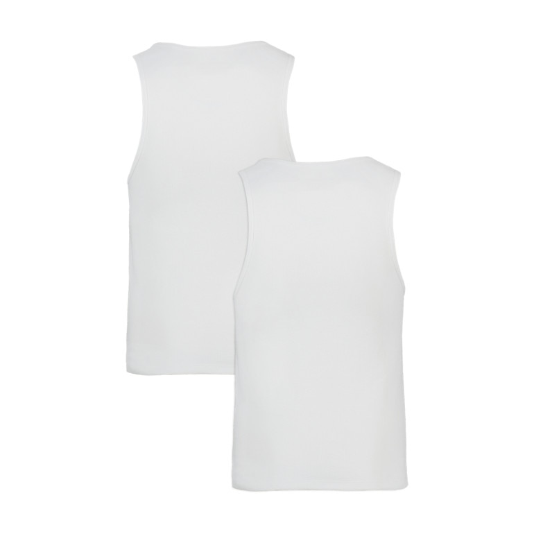 Męski tank top (2-pack) Under Armour Performance Tank Underwear Shirt - biały