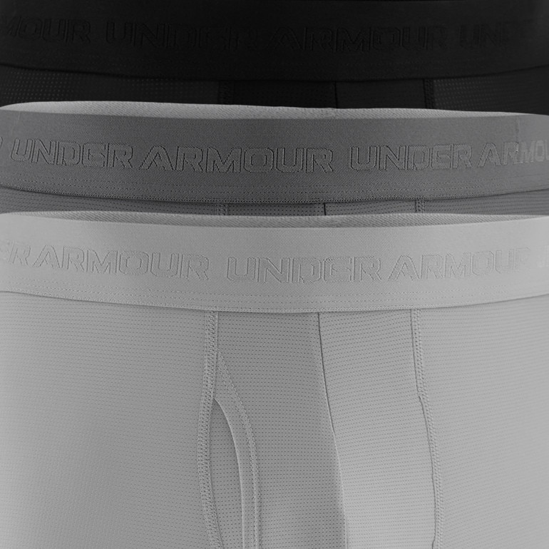 Męskie bokserki treningowe (3-pack) Under Armour UA Performance Tech Mesh 6” Boxerjock - multikolor