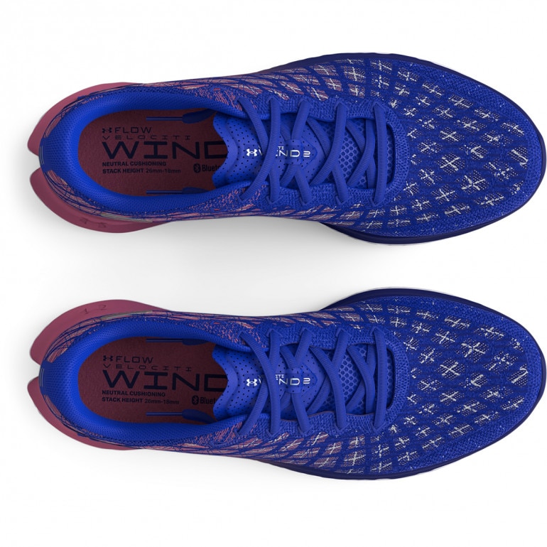 Męskie buty do biegania UNDER ARMOUR UA FLOW Velociti WIND 2 RNAW - niebieskie