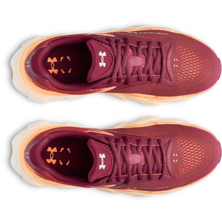 Męskie buty do biegania Under Armour UA HB Runner 2 - burgundowe