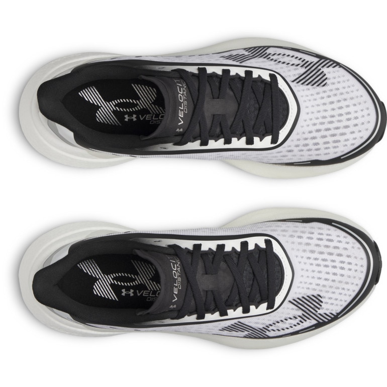Męskie buty do biegania Under Armour UA Velociti Distance - czarno-białe