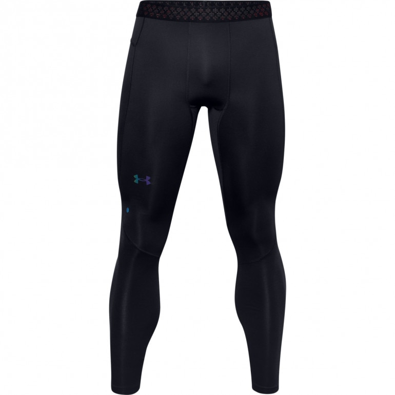 Męskie legginsy treningowe UNDER ARMOUR Rush CG 2.0 Leggings - czarne