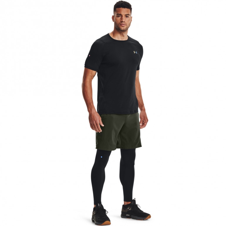 Męskie legginsy treningowe UNDER ARMOUR Rush CG 2.0 Leggings - czarne