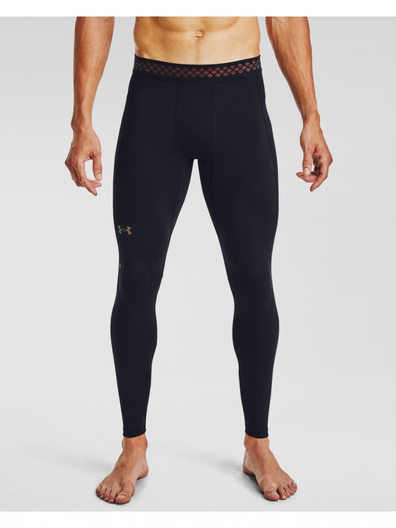 Męskie legginsy treningowe UNDER ARMOUR RUSH HG 2.0 Leggings - czarne