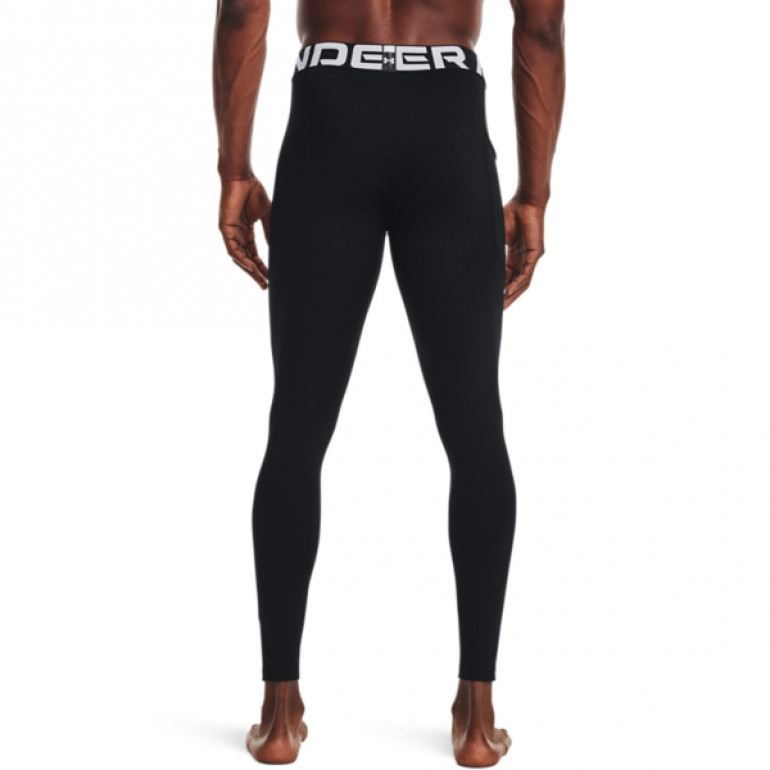 Męskie legginsy treningowe UNDER ARMOUR UA CG Armour Leggings - czarne