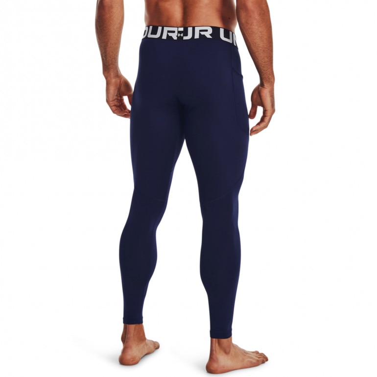 Męskie legginsy treningowe UNDER ARMOUR UA CG Armour Leggings - granatowe