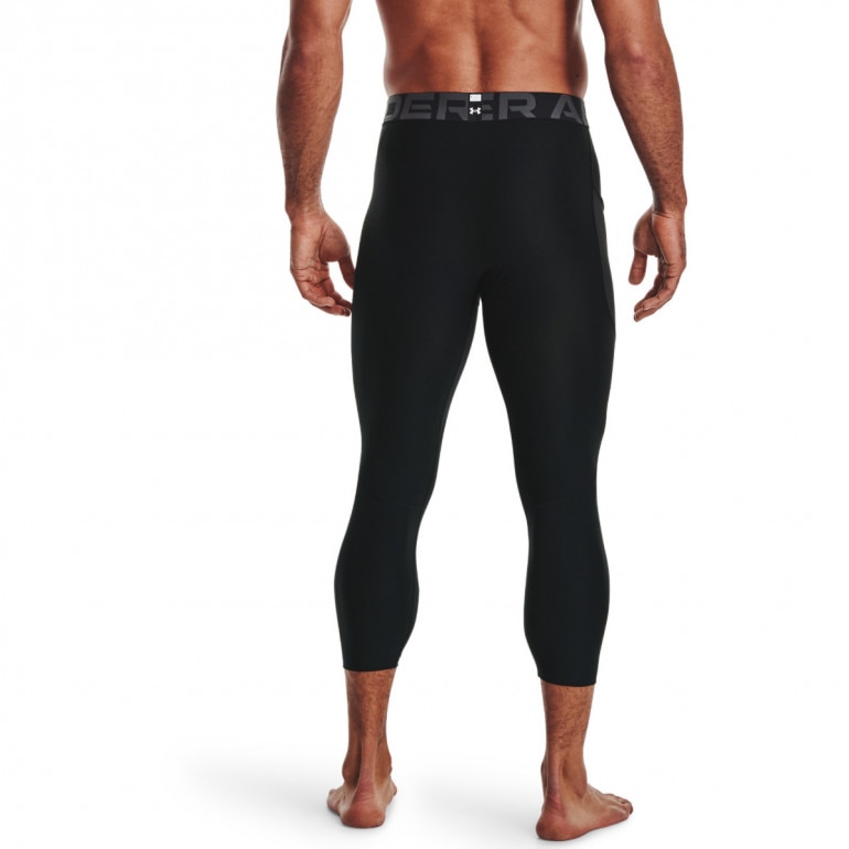Męskie legginsy treningowe UNDER ARMOUR UA HG Armour 3/4 Legging - czarne