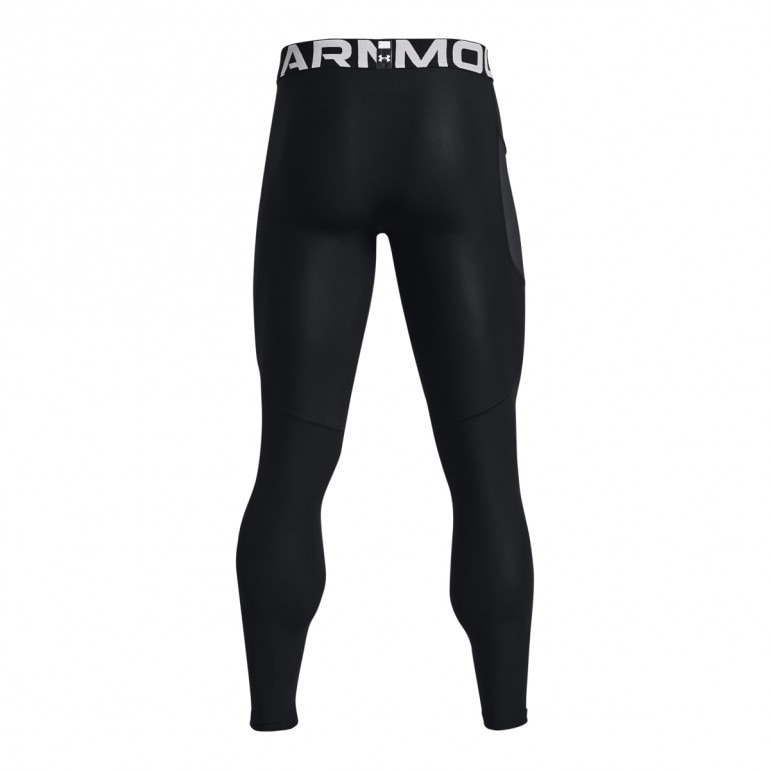 Męskie legginsy treningowe UNDER ARMOUR UA HG ARMOURPRINT Lgs - czarne