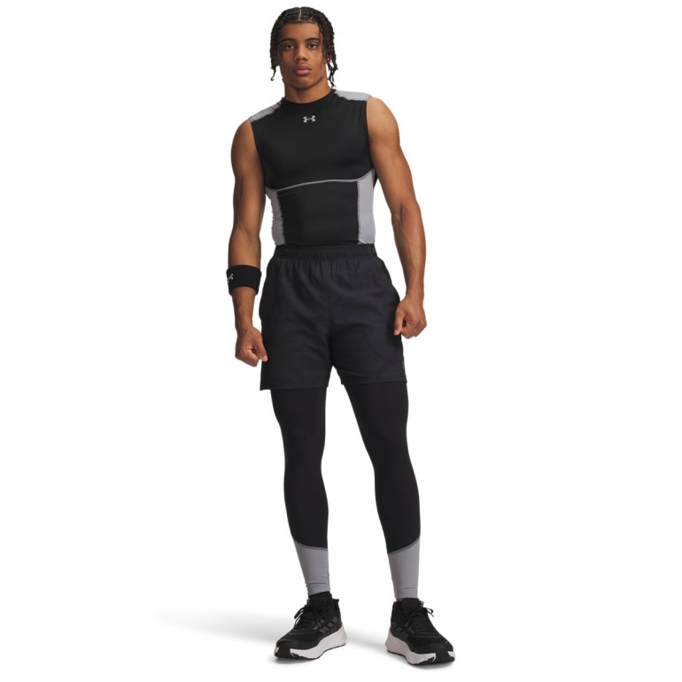 Męskie legginsy treningowe Under Armour UA HG Elite Leggings - czarne
