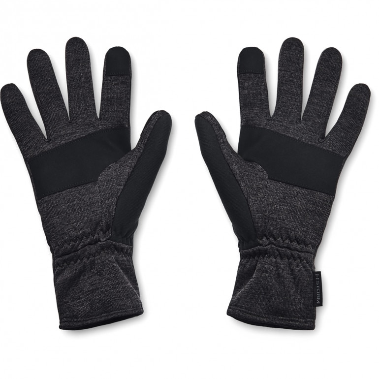 Męskie rękawiczki treningowe UNDER ARMOUR UA Storm Fleece Gloves - czarne