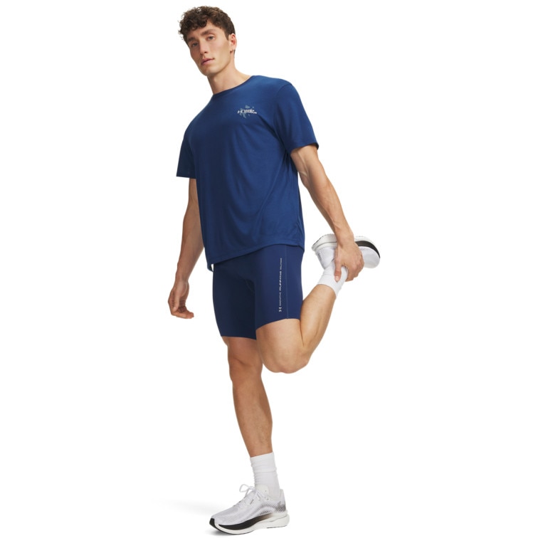 Męskie spodenki do biegania Under Armour UA Velociti Pro - granatowe