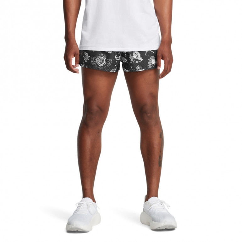Męskie spodenki do biegania Under Armour UA We Run Short - czarne