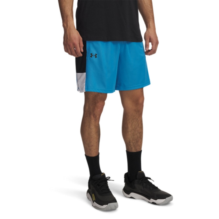 Męskie spodenki do koszykówki Under Armour UA Zone 7 Short - niebieskie 