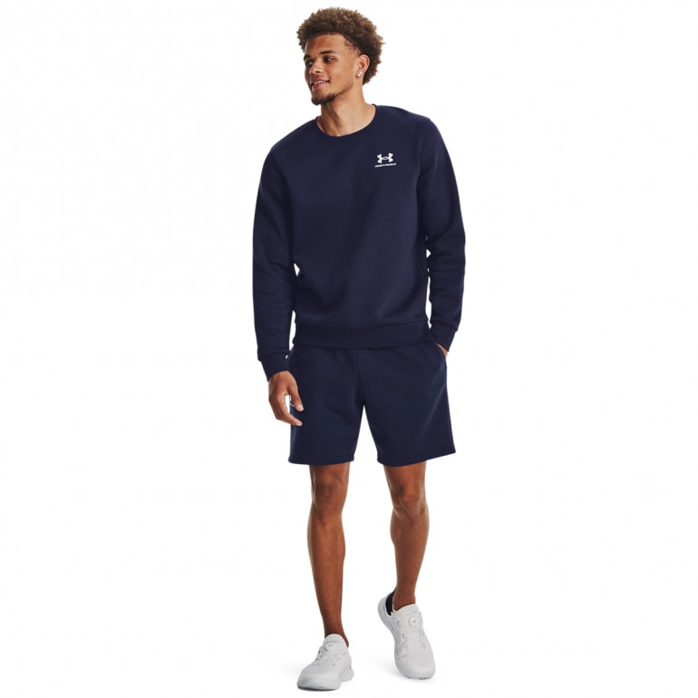 Męskie spodenki dresowe Under Armour UA Icon Fleece Short - granatowe