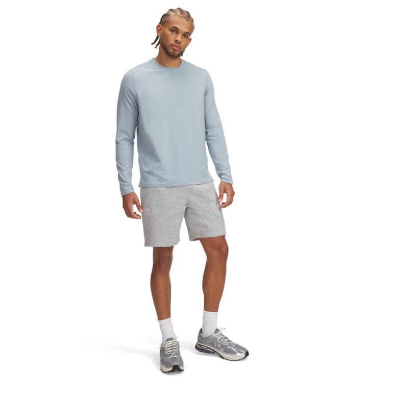 Męskie spodenki dresowe Under Armour UA Icon Fleece Short - szare