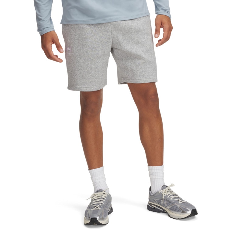 Męskie spodenki dresowe Under Armour UA Icon Fleece Short - szare