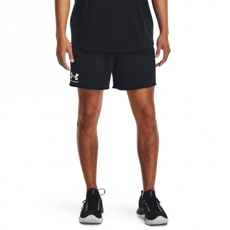 Męskie spodenki dresowe Under Armour UA Rival Terry 6in Short - czarne