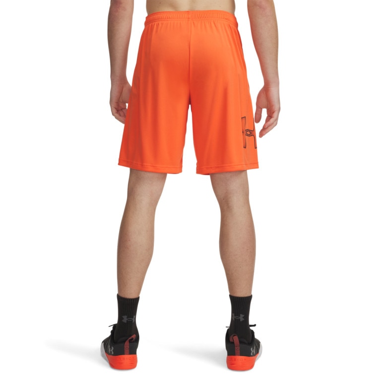 Męskie spodenki treningowe Under Armour Tech Graphic Short - pomarańczowe