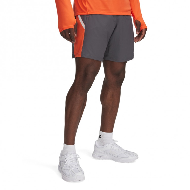 Męskie spodenki treningowe Under Armour UA Core+ Woven Shorts - szare 