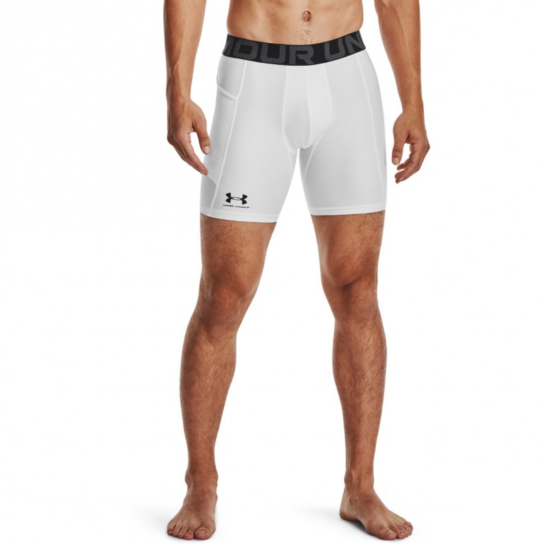 Męska bielizna treningowa UNDER ARMOUR UA HG Armour Shorts - biała