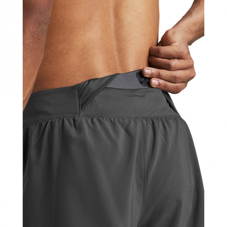 Męskie spodenki treningowe Under Armour UA Launch Pro 2n1 7'' Shorts - szare