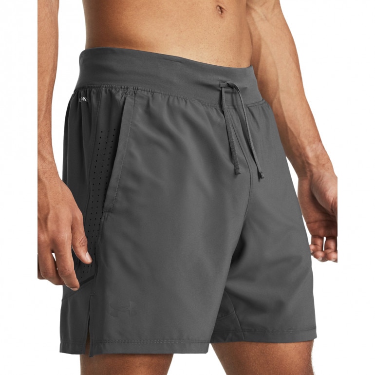 Męskie spodenki treningowe Under Armour UA Launch Pro 2n1 7'' Shorts - szare