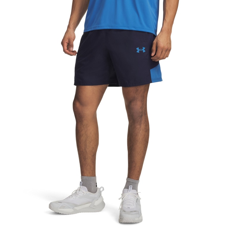 Męskie spodenki treningowe Under Armour UA Tech Utility Shorts - niebieskie