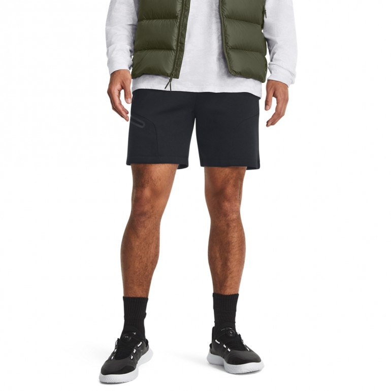 Męskie spodenki treningowe Under Armour UA Unstoppable Flc Shorts - czarne