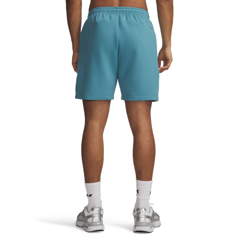 Męskie spodenki treningowe Under Armour UA Unstoppable Flc Shorts - niebieskie
