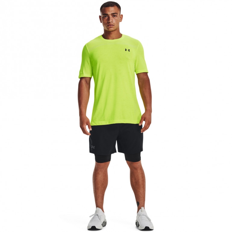 Męskie spodenki treningowe UNDER ARMOUR UA Vanish Woven 2in1 Shorts - czarne 