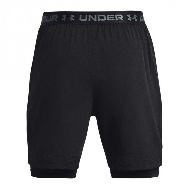 Męskie spodenki treningowe UNDER ARMOUR UA Vanish Woven 2in1 Shorts - czarne 