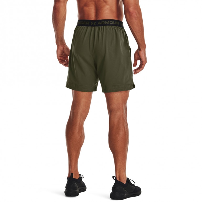 Męskie spodenki treningowe Under Armour UA Vanish Woven 6in Shorts - oliwkowe/khaki