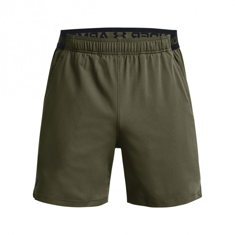 Męskie spodenki treningowe Under Armour UA Vanish Woven 6in Shorts - oliwkowe/khaki