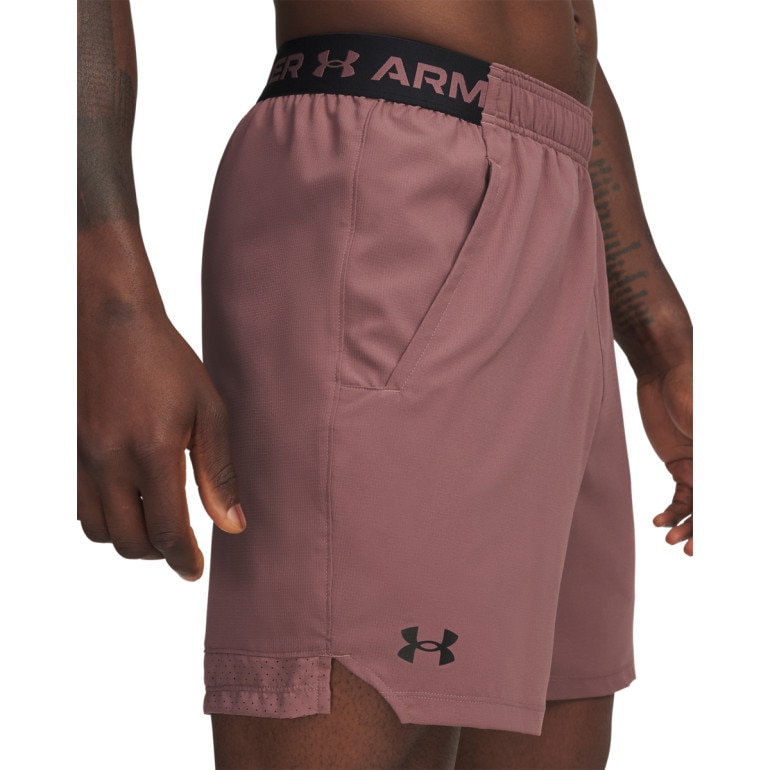Męskie spodenki treningowe Under Armour UA Vanish Woven 6in Shorts - różowe