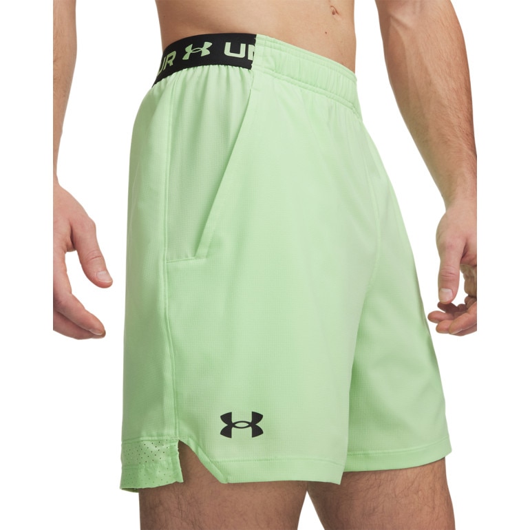 Męskie spodenki treningowe Under Armour UA Vanish Woven 6in Shorts - zielone
