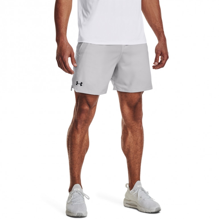 Męskie spodenki treningowe UNDER ARMOUR UA Vanish Woven 6in Shorts - szare
