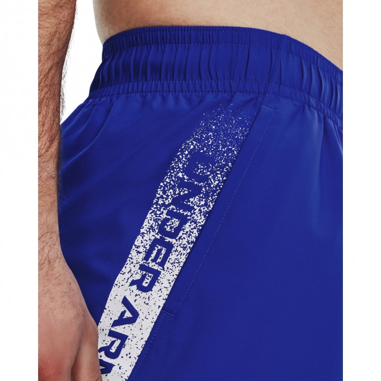 Męskie spodenki treningowe Under Armour UA Woven Graphic Shorts - niebieskie