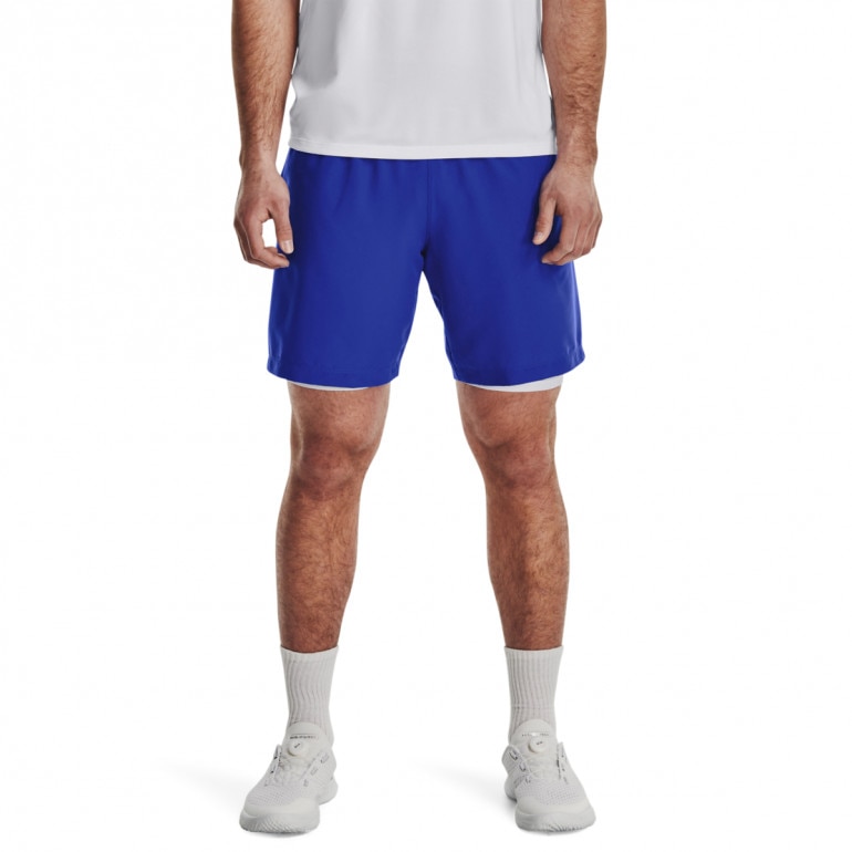 Męskie spodenki treningowe Under Armour UA Woven Graphic Shorts - niebieskie