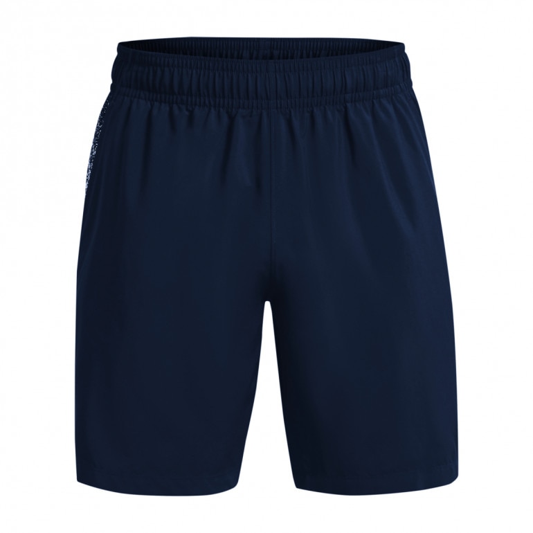 Męskie spodenki treningowe UNDER ARMOUR UA Woven Graphic Shorts - granatowe