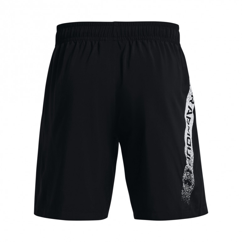 Męskie spodenki treningowe UNDER ARMOUR UA Woven Graphic Shorts - czarne