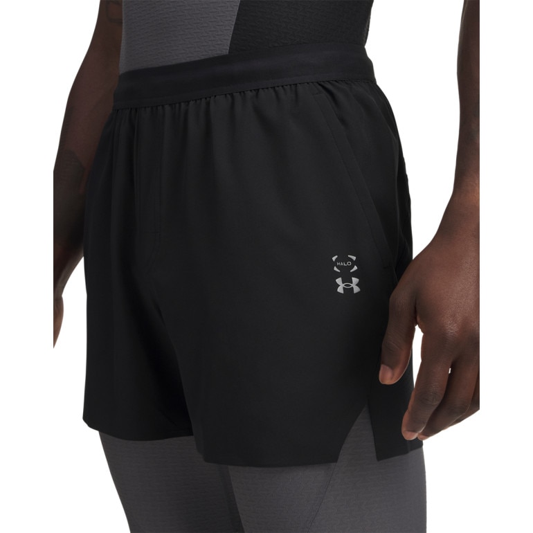 Męskie spodenki treningowe Under Armour UA Halo Train Short - czarne 