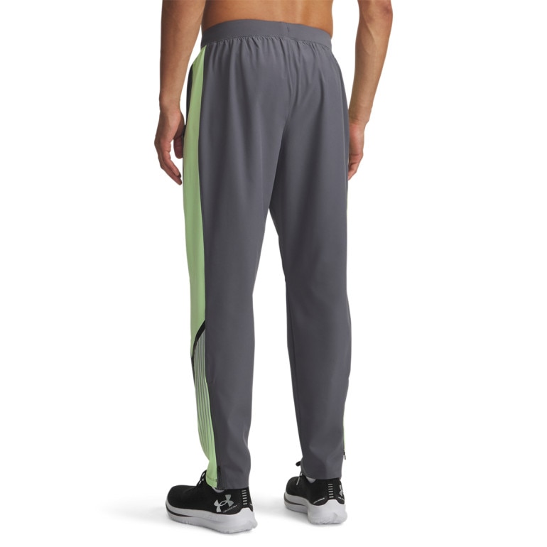 Męskie spodnie do biegania Under Armour UA Velociti Storm Pant - szare
