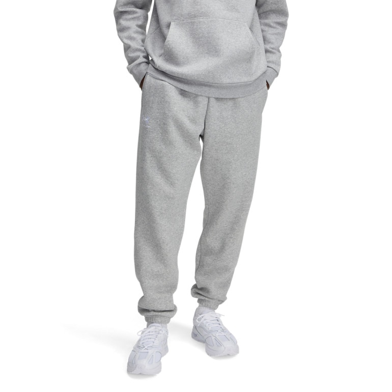 Męskie spodnie dresowe Under Armour UA Essential Fleece Jogger - szare