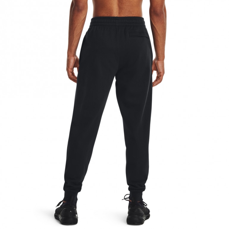 Męskie spodnie dresowe Under Armour UA Rival Fleece Joggers - czarne
