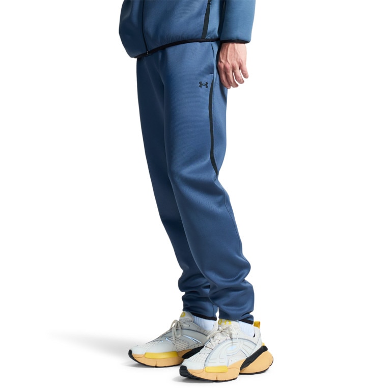 Męskie spodnie dresowe Under Armour UA Unstoppable Flc Txtrd Jgr - niebieskie